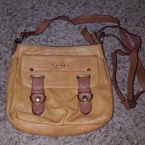 Gorgeous two tone Jessica Simpson cross body